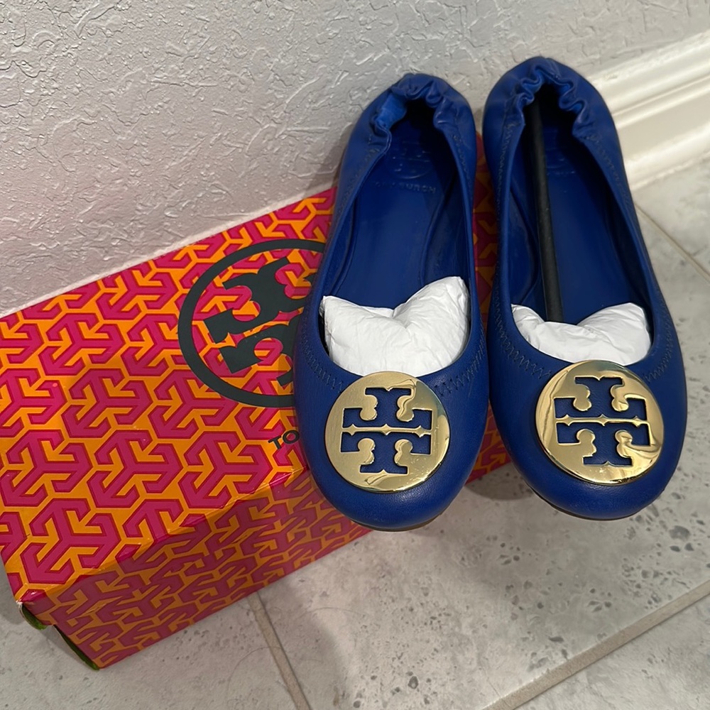 Tory Burch Minnie travel ballet flats size 6.5